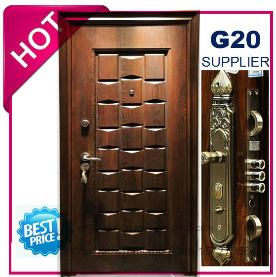 2021 Top Quality Metal Steel Security Door ( EF -S043)