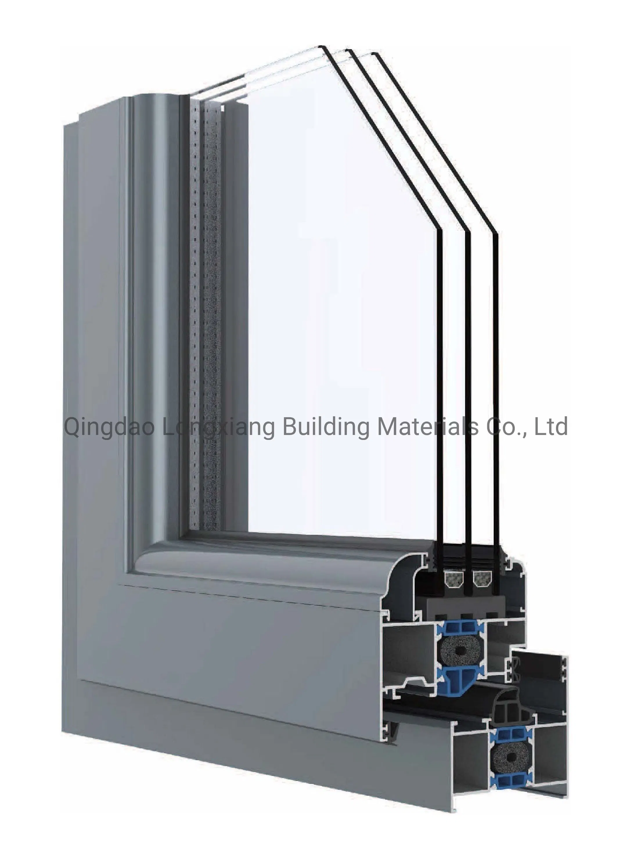 5+ 9A +5mm Low-E Double Glazing Tilt and Turn Window Price