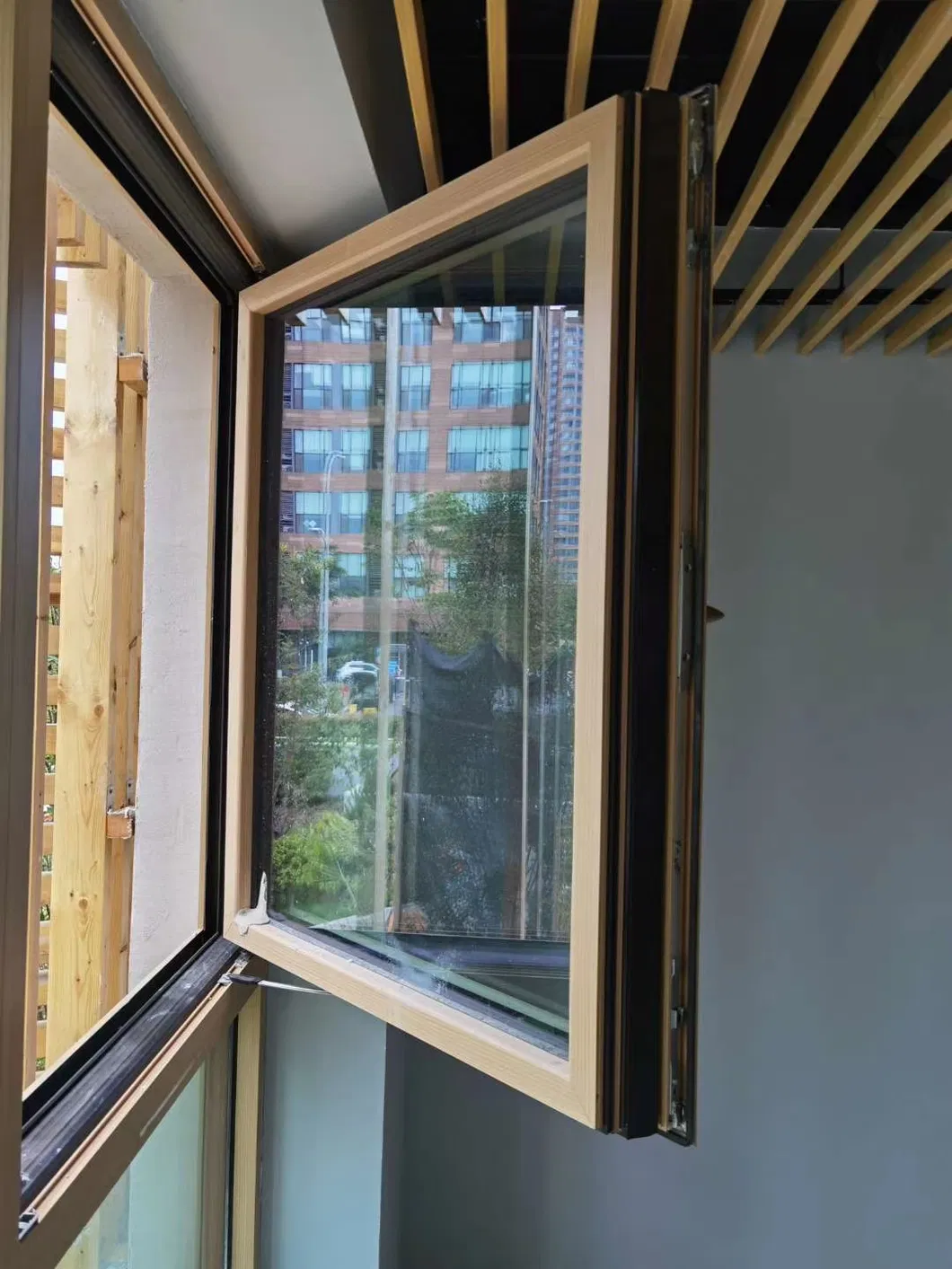 6+12A+6mm Low-E Double Glazing Casement Window Price