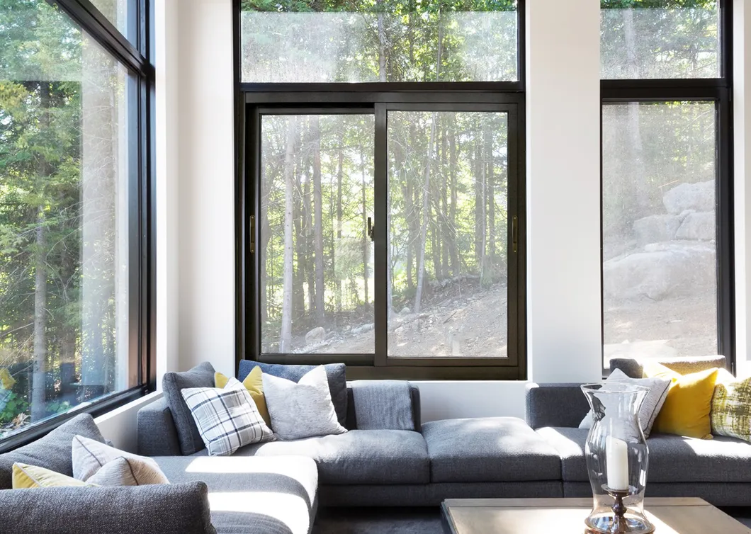 6+9A+6mm Double Glazing Aluminum Sliding Window Price