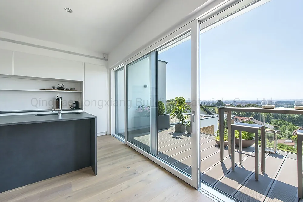 6+9A+6mm Low-E Double Glazing Sliding Door Price