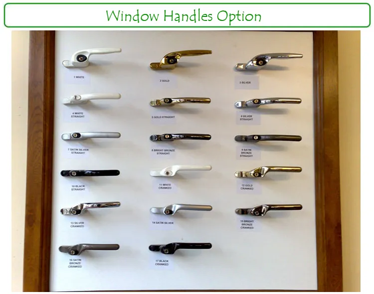 Airproof and Soundproof Aluminum Fench Casement Window