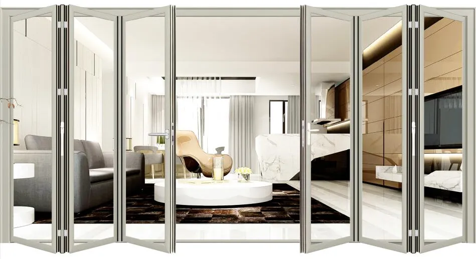 Aluminium Casement Window Swing Window with Double Glass