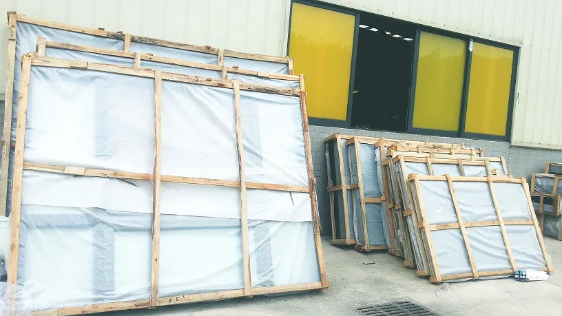 Aluminium Casement Window Swing Window with Double Glass