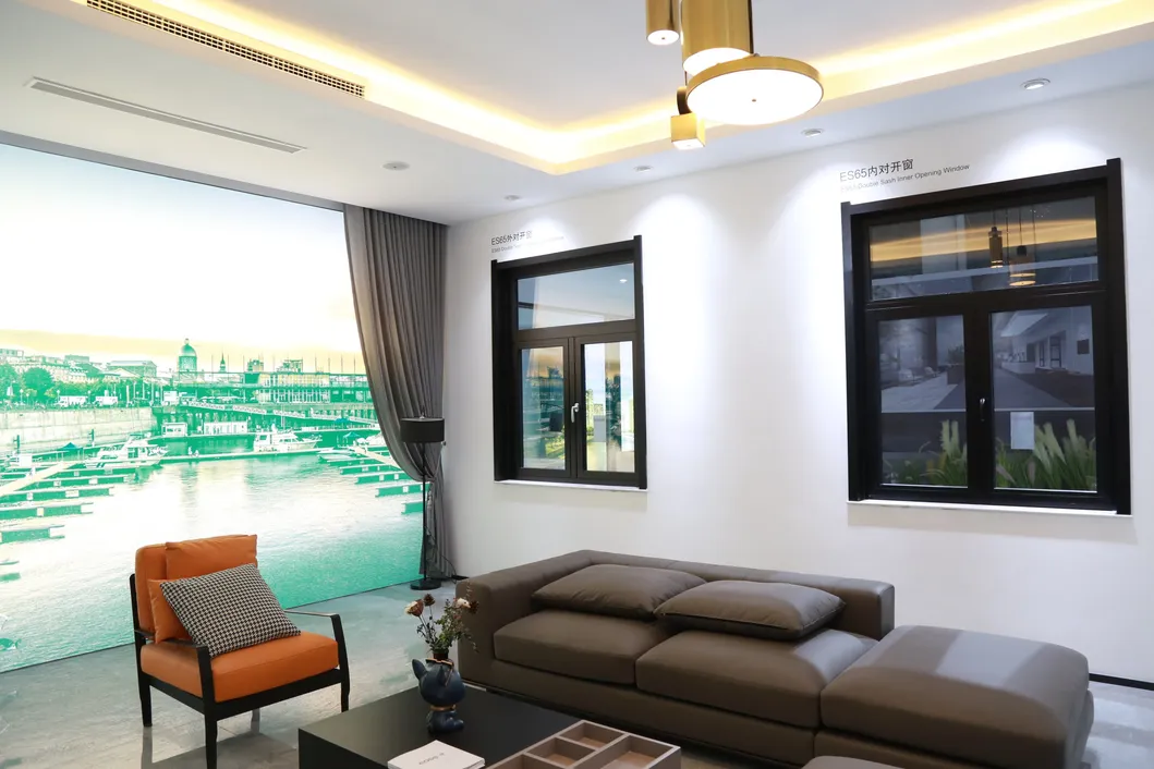 Aluminium Factory Price Aluminum Frame Color Can Customize Balcony Vents Left and Right Folding Doors Aluminium