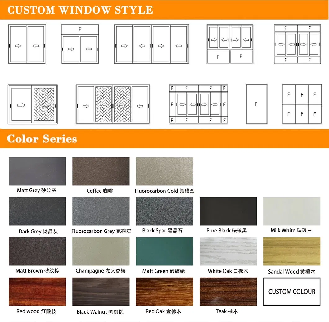 Aluminum Aluminium Alloy Glazed Laminated Grill Fence Metal China Manufacturer Bullet Proof Tilt out Wind Proof Broken Bridge Half Fixed Anti Wind Roof Window