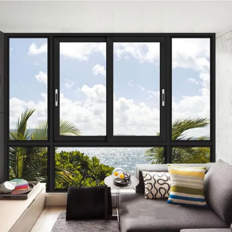 Aluminum Bi-Fold Window Aluminium Accordion Folding Windows