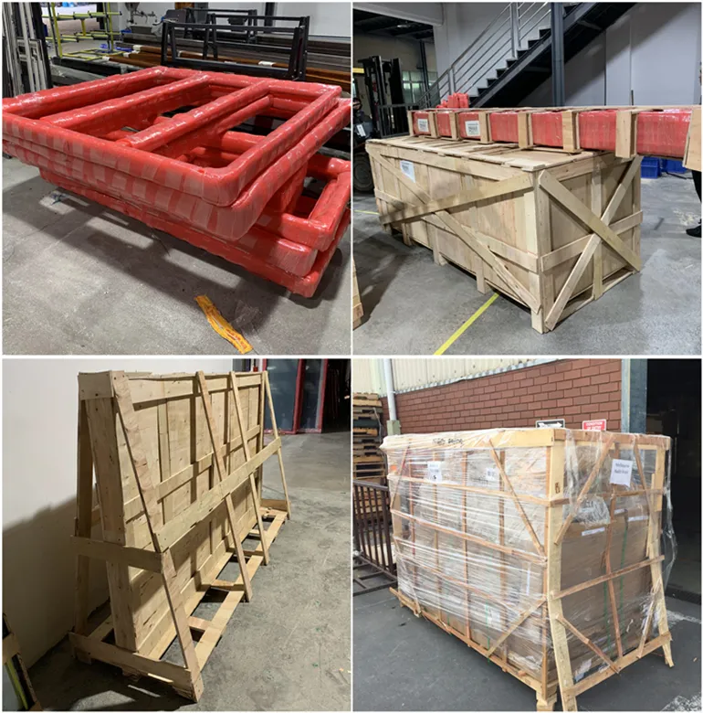 Aluminum Bi-Fold Window Aluminium Accordion Folding Windows