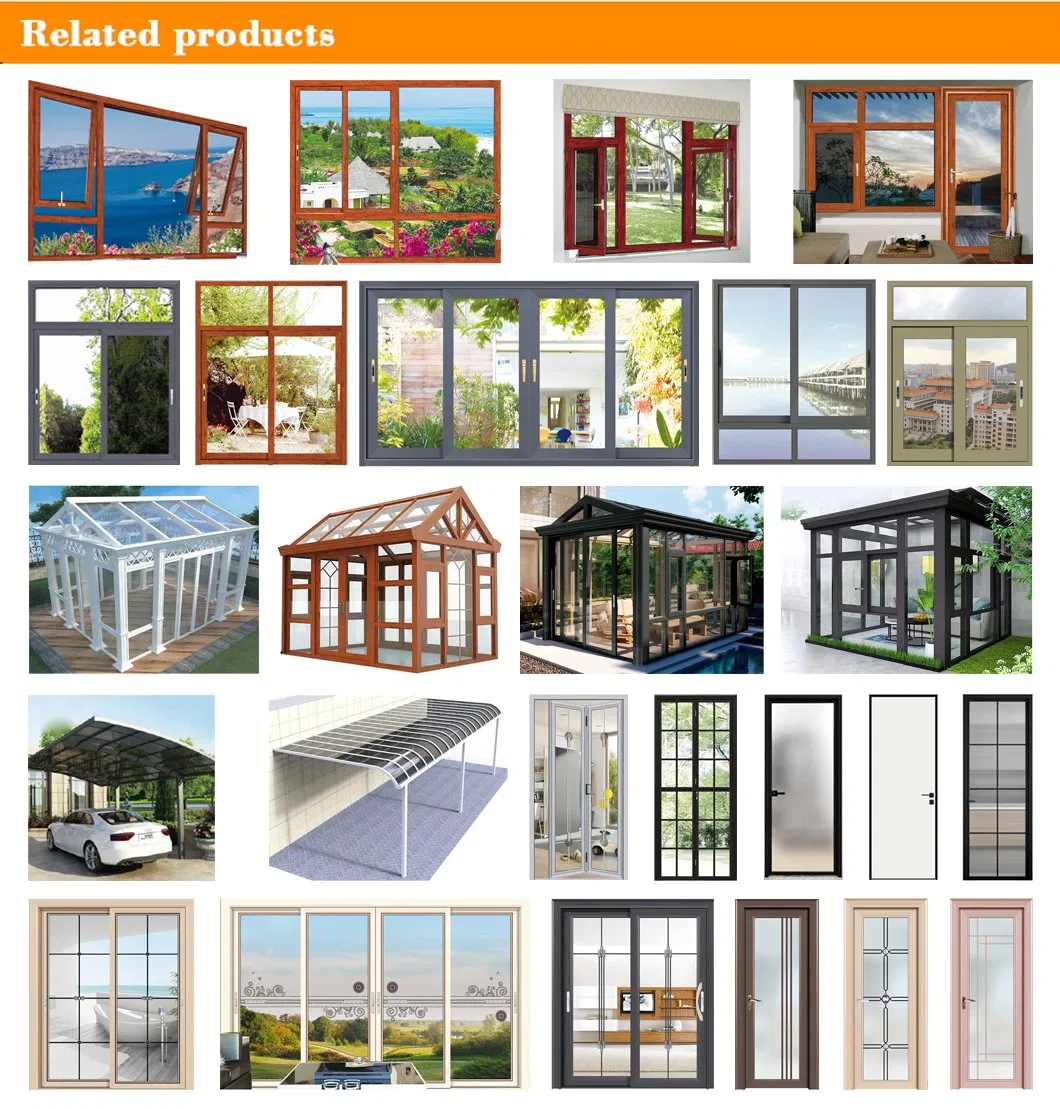 Aluminum Clad Wood Windows Hurricane Impact Windows Wooden Sliding Windows