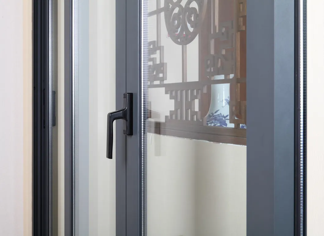 Aluminum Commercial Heavy Duty Large Triple Glass Sliding Entrance Door