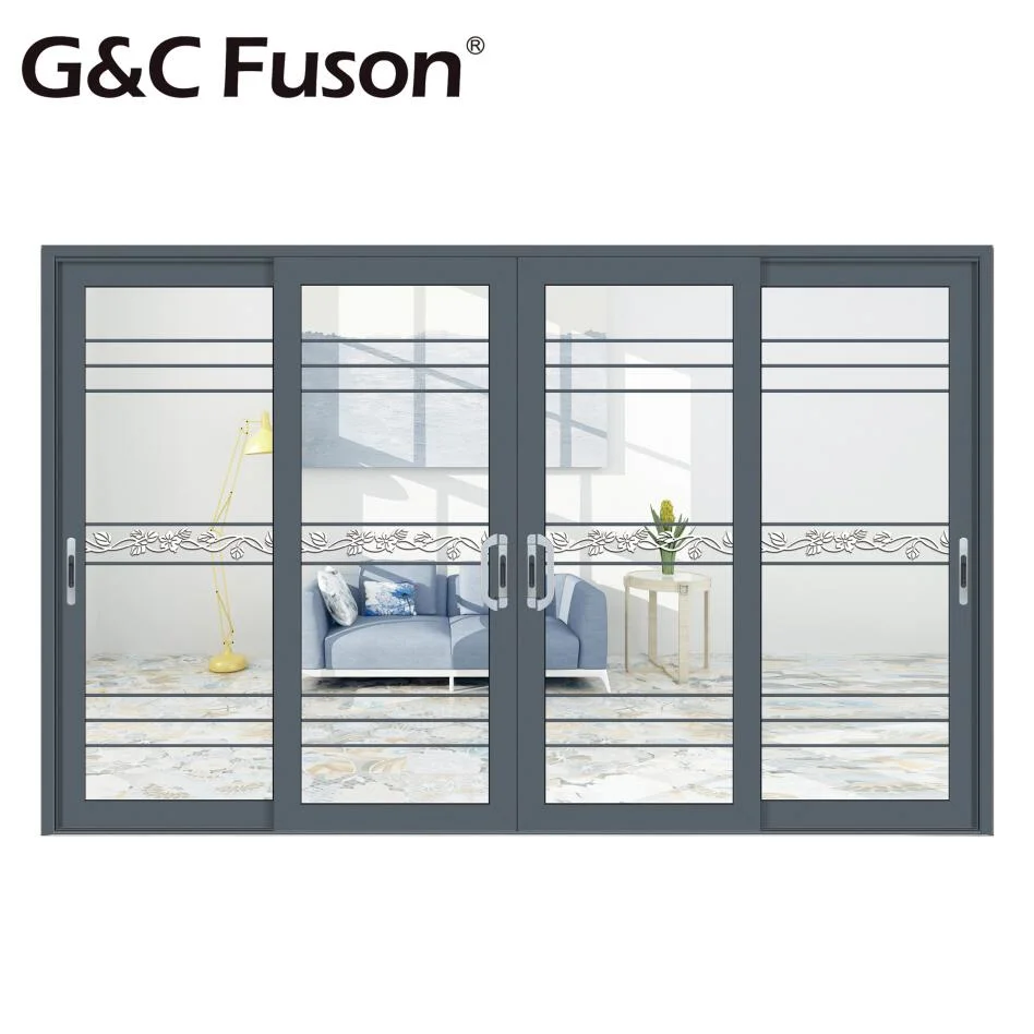Aluminum Double Glass Sliding Door Philippines Price and Design