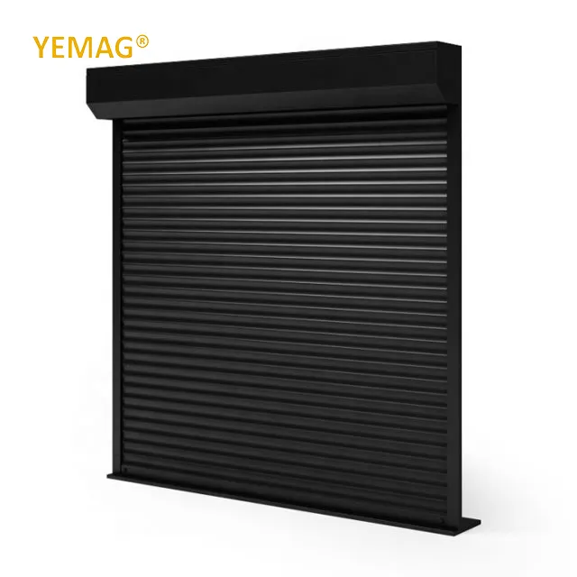 Aluminum Electric Caribbean Roller Shutter Window Door for Security