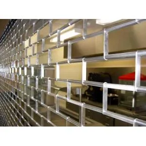 Aluminum Grille Roller Shutter Security Shop Door for Commercial Usage