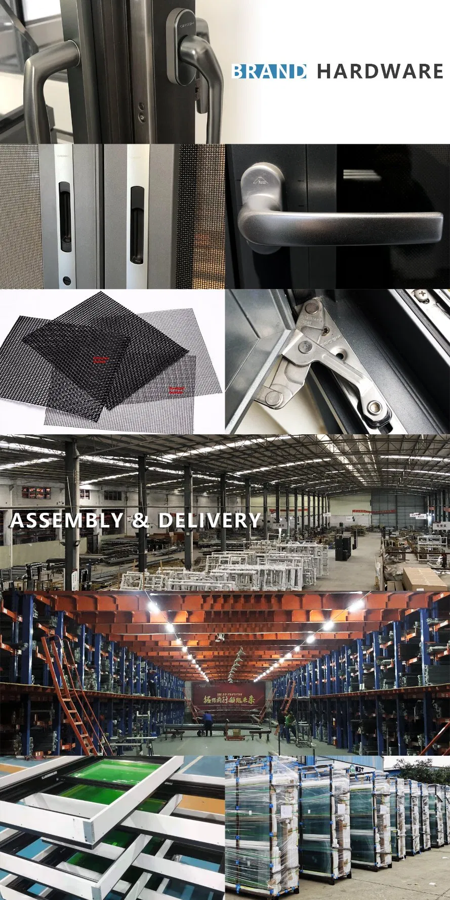 Am58 Floor Hinge Door Aluminum Thermal Break Spring Door