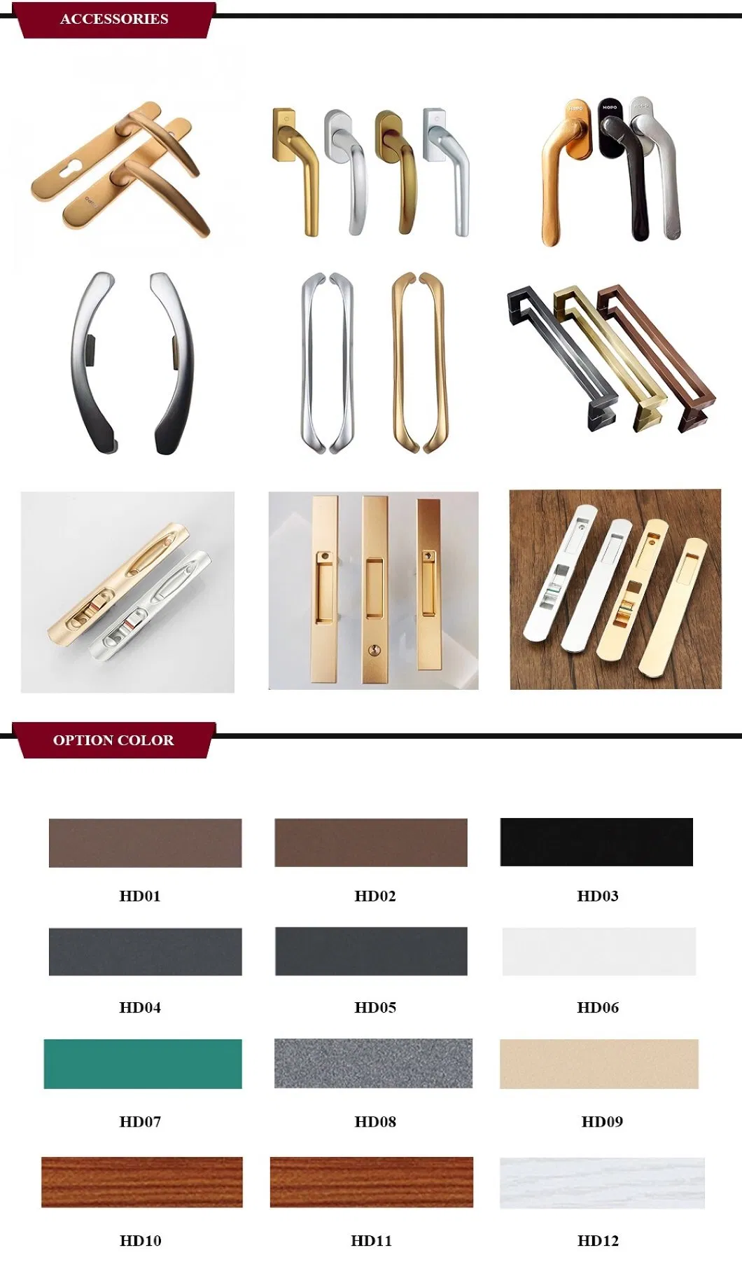 as 2047 Best Aluminum Framed Double Glazed 5 Fans Bifolding Thermal-Break Stylish Modern Luxury Design Bi-Folding Door