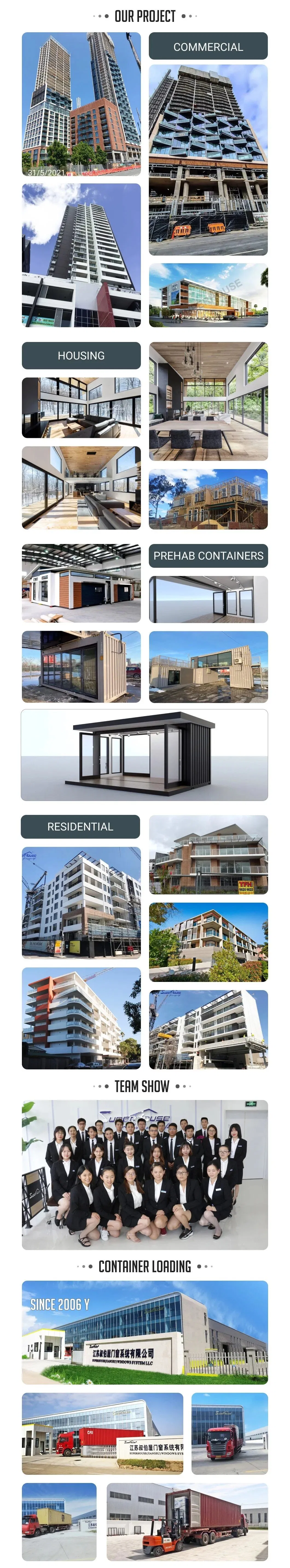 As2047 As2208 As1288 Standard Double Glazed Aluminium Awning Window with Australia Local Design