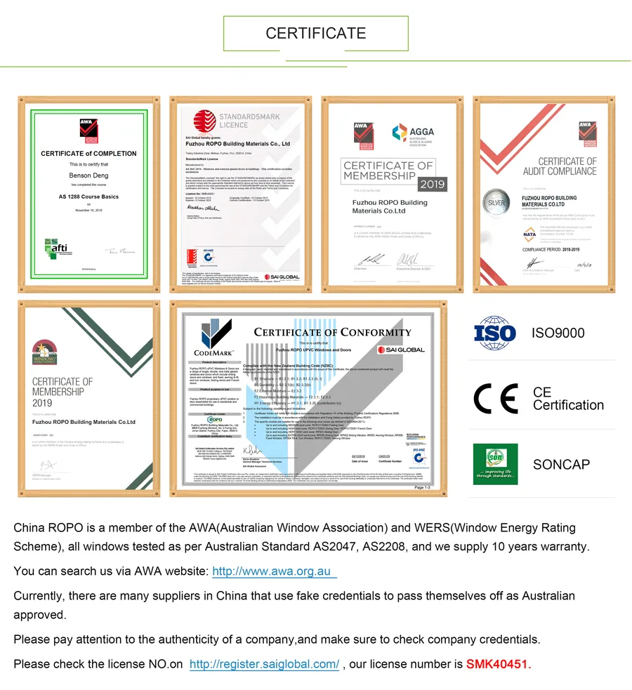 Austalian Standard Aluminium Casment Window Door, Windows and Doors