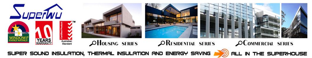 Australian Standard As2047 AS/NZS2208 As1288 Exterior Glass Aluminium Tilt and Turn Window