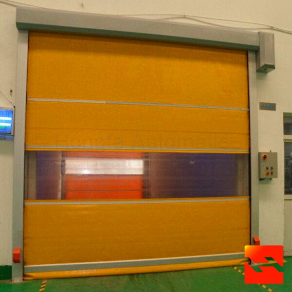 Automatic Aluminum Door Rapid Roller Shutter Door (HF-K464)