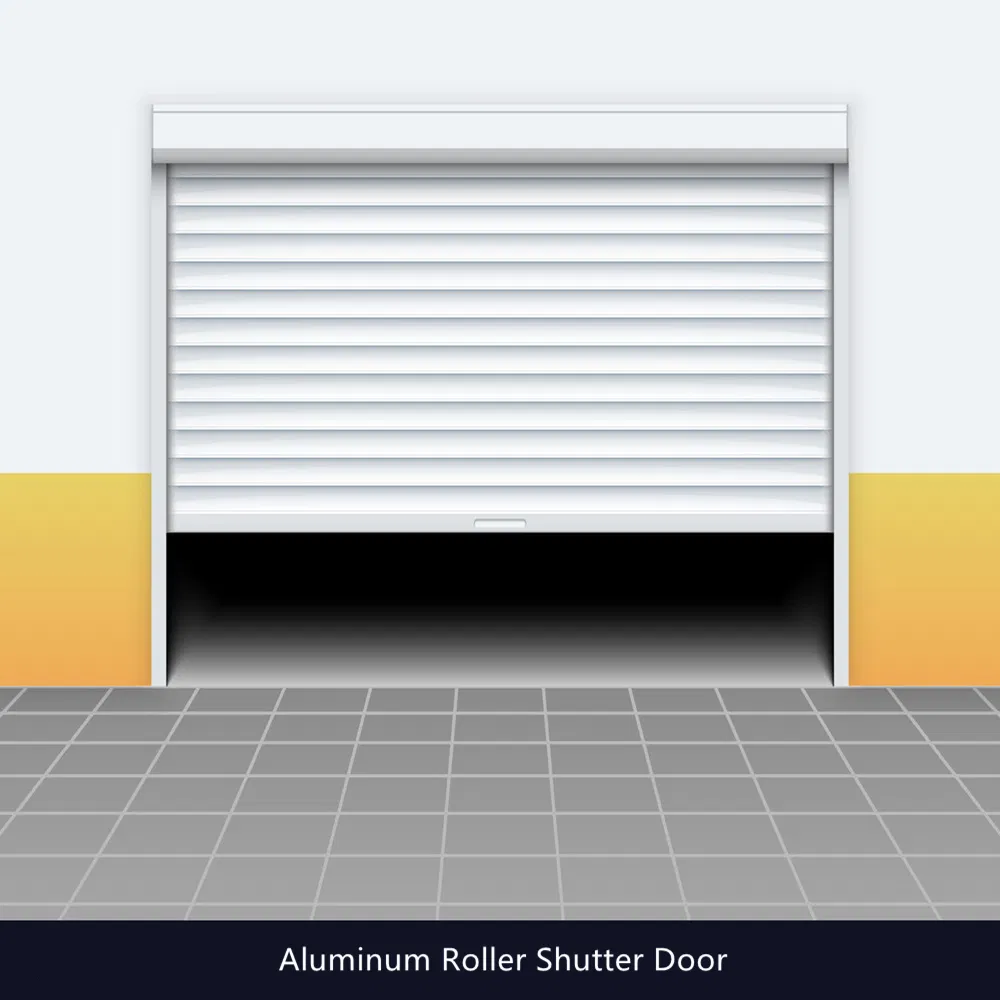 Automatic Aluminum Security Rolling Shutter Door for Internal Use