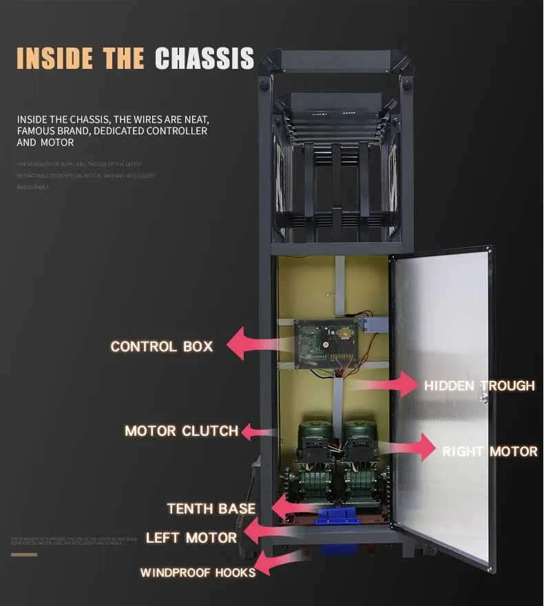 Automatic Gate with Motor Security Alarm Luxury Automatic Retractable Gate with Low Price Auto Main Entrance Electric Door Gate