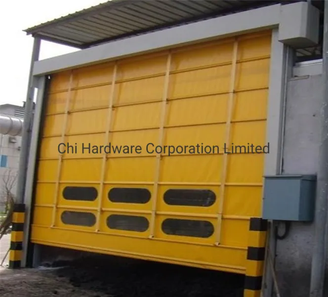 Automatic Induced High Speed Rolling Shutter Garage Doors