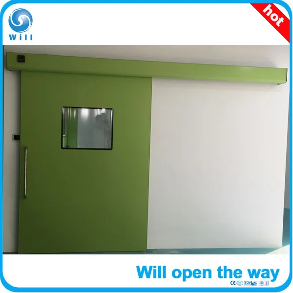 Automatic/Manual Hermetic Doors for Hospital Cleanrooms as Operating Theatres, ICU