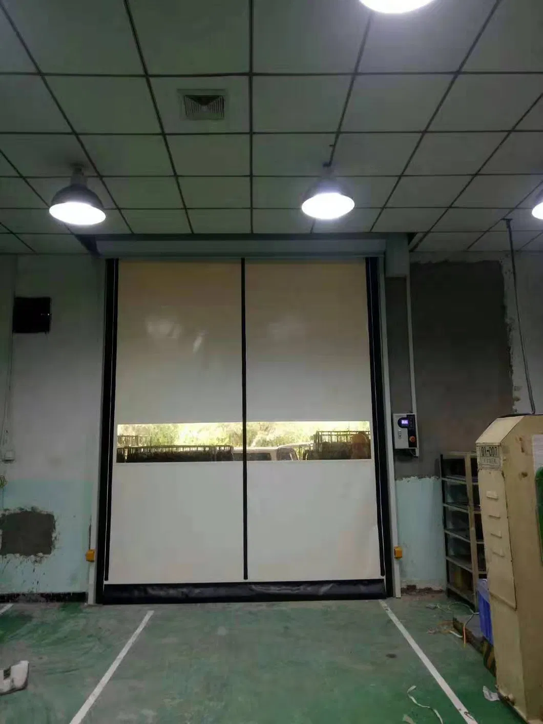 Automatic Self Repairable High Speed Rolling Door for Warehouse