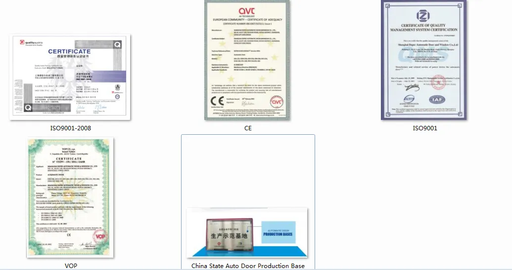 Automatic Swing Glass Door