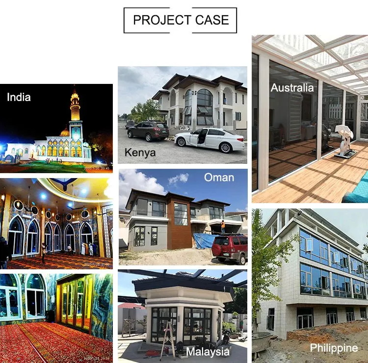 Best Prices Floor to Ceiling Sash Windows Aluminum Outward Opening Simple Designs Casement Window for Nigeria