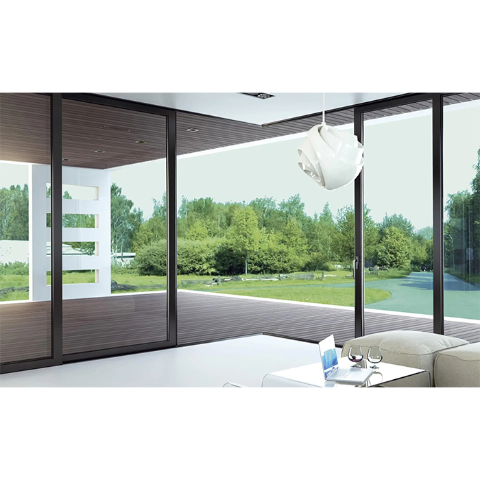 Best Selling Enduring 5% off Tempered Glass Metal Door with Double Glass