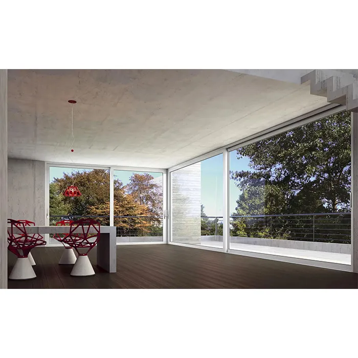 Best Selling Enduring 5% off Tempered Glass Metal Door with Double Glass