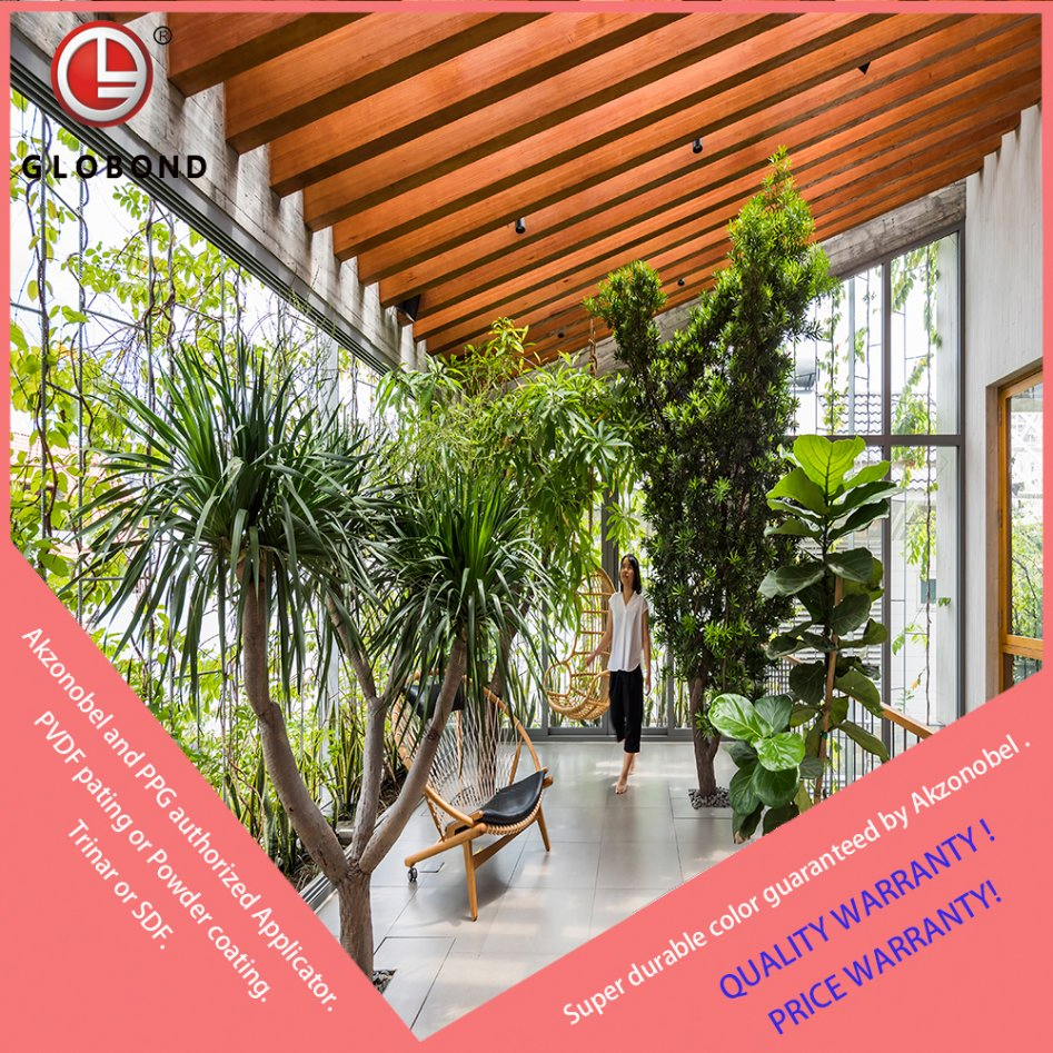 Building Facade Aluminum Louvre Framing System Sun Louver for Exterior Wall (GAL-045)