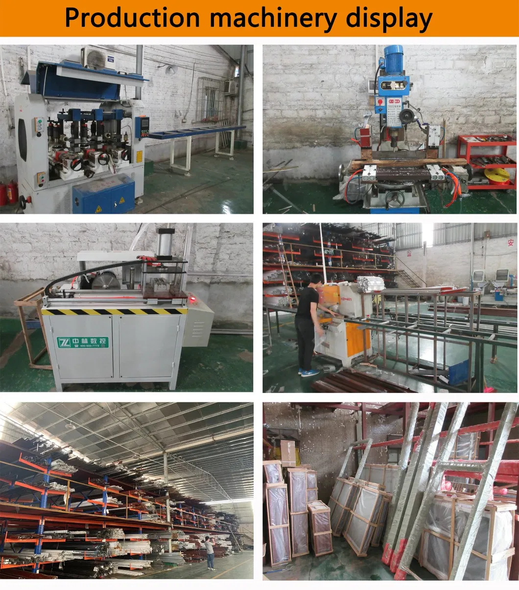 Building Material Aluminium Casemet/Swing Window with 5+9A+5mm Tempered Glass