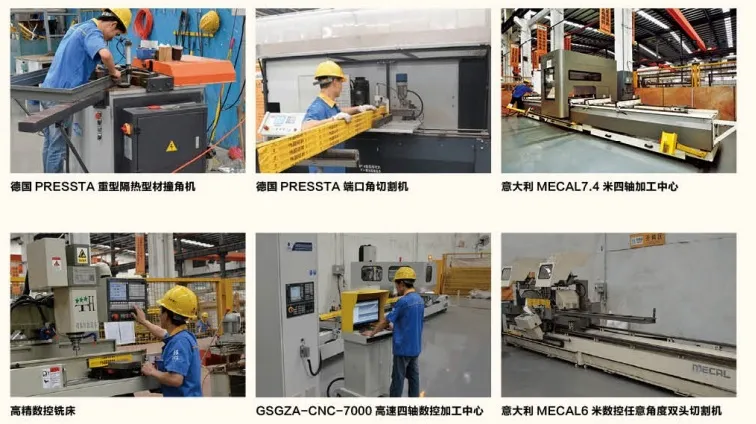 Casement and Sliding Aluminum Window and Door for Building Materials with Glasses