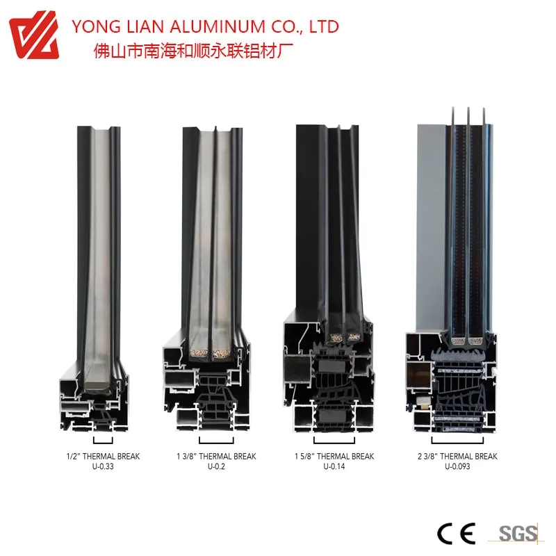 Casement and Sliding Aluminum Window and Door for Building Materials with Glasses