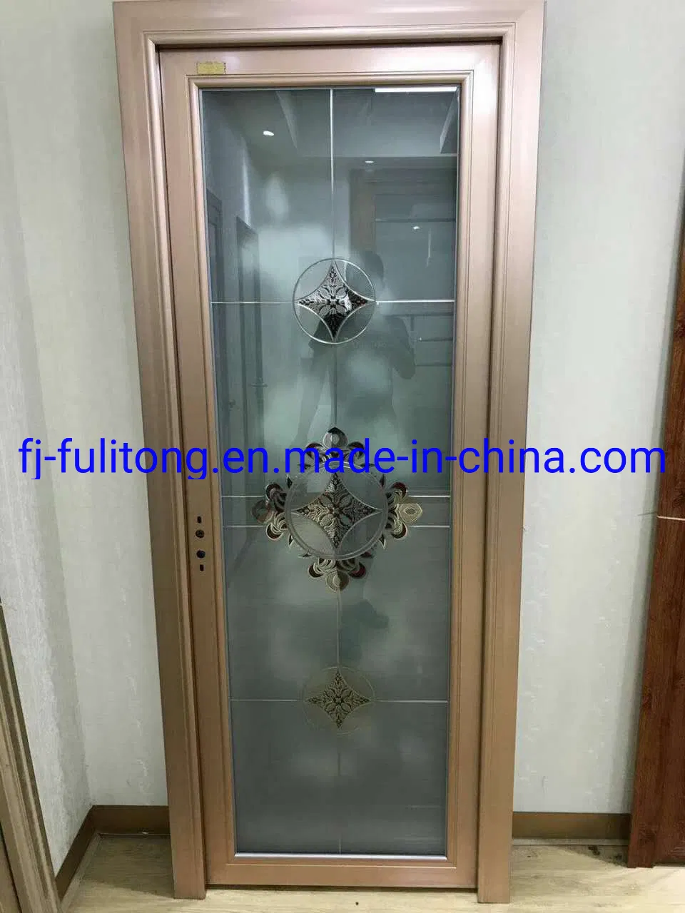 Cheap Patio Garage Building Material Sliding Steel Glass Aluminium Door