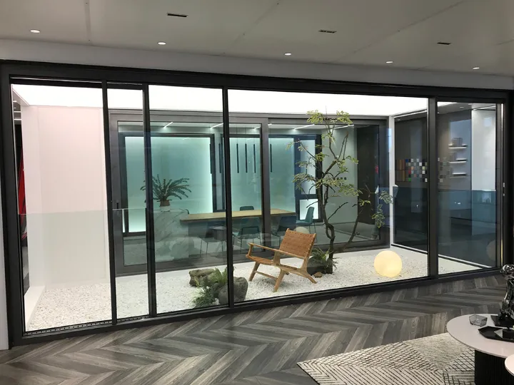 China Manufactuner Lt138 Aluminium Sliding Window Designs Thermal Break Aluminum