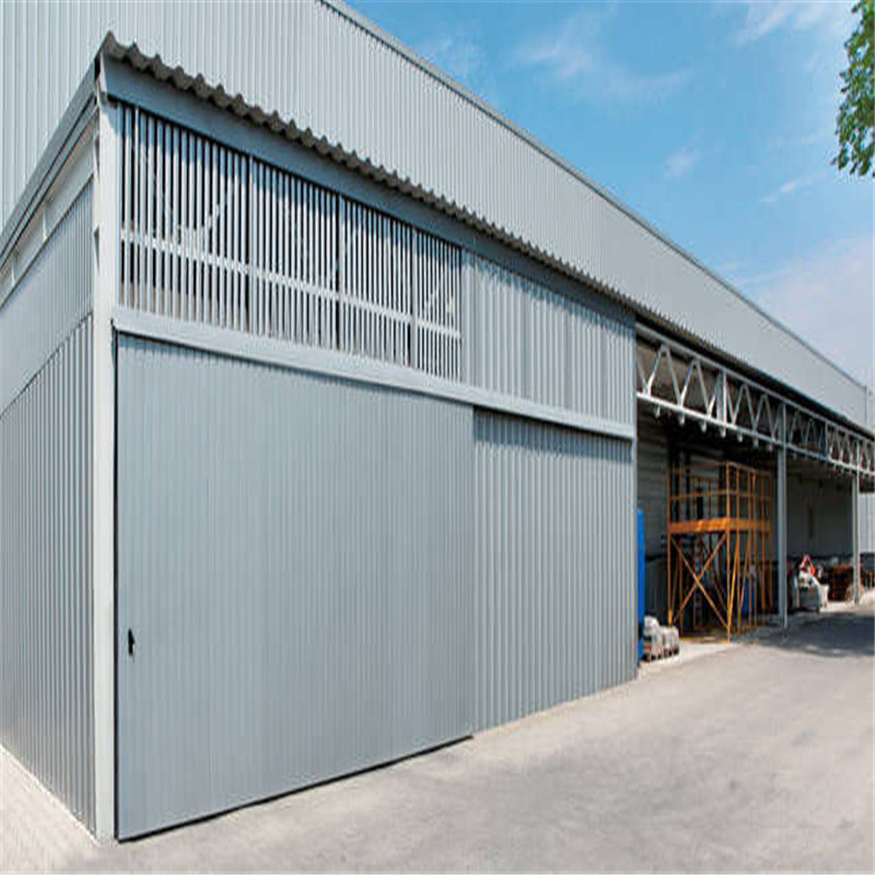 China Supplier Industrial Automatic Opening Steel Sliding Sectional Door