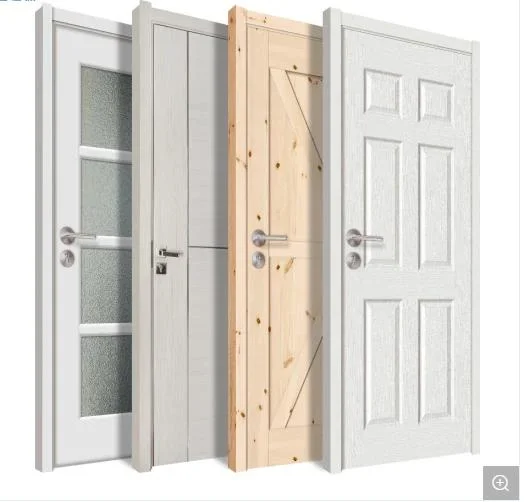 China WPC Door Interior Door Wooden Door for Israel Market with White Color