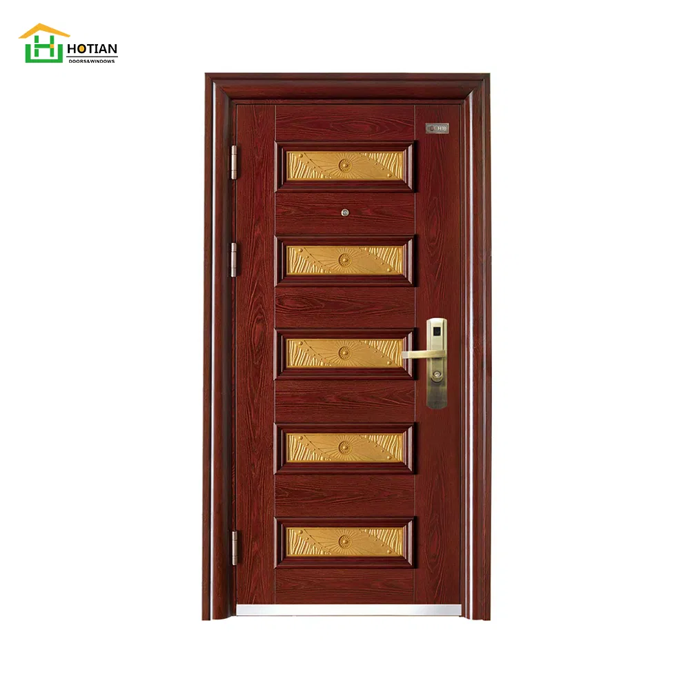 Commercial Double Steel Doors Exterior Stainless Steel Door