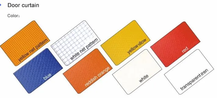 Commercial Overhead Self Repairable Rapid Interior Flexible Auto-Recovery High Density PVC Zipper Type High Speed Rolling up Door