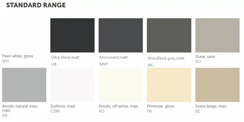 Customization Prairie Powder Coating Aluminum Profile for Windows