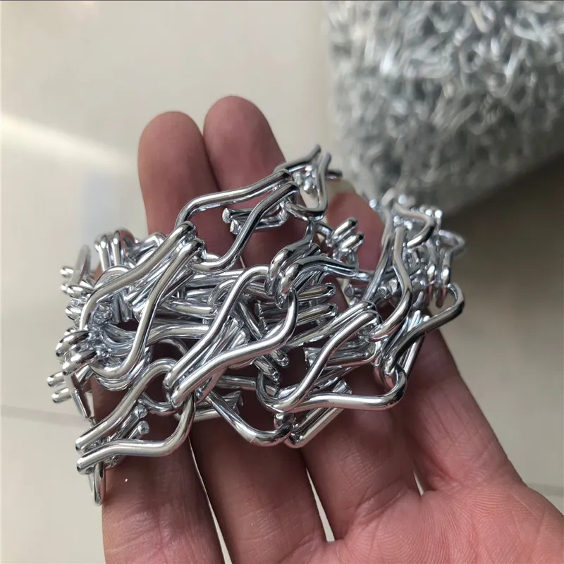 Door Curtain Screen Pest Insect Fly Control Aluminium Metal Chain 210 X 90 Cm