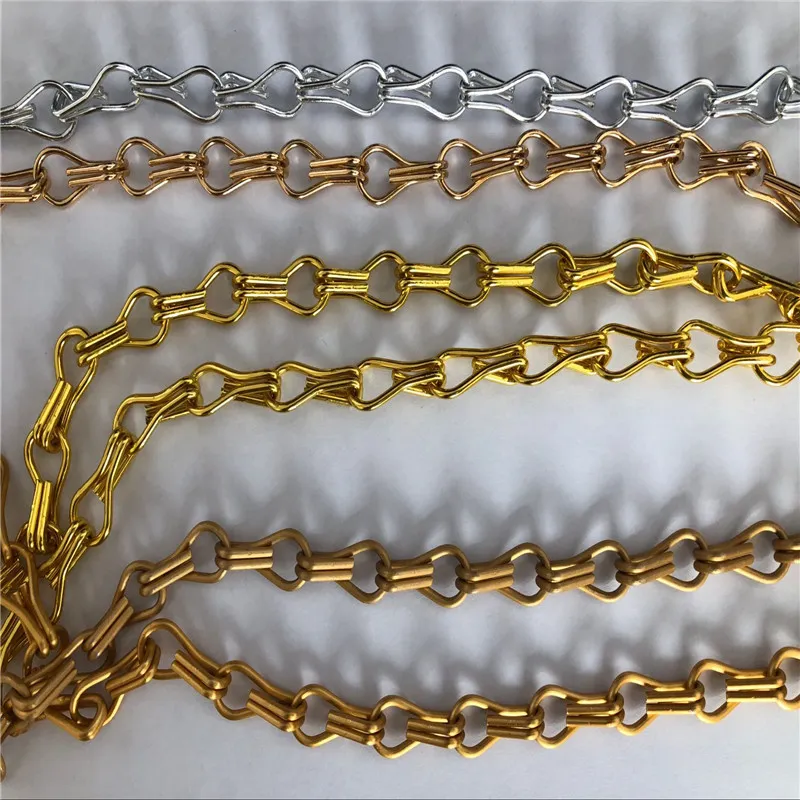 Door Curtain Screen Pest Insect Fly Control Aluminium Metal Chain 210 X 90 Cm