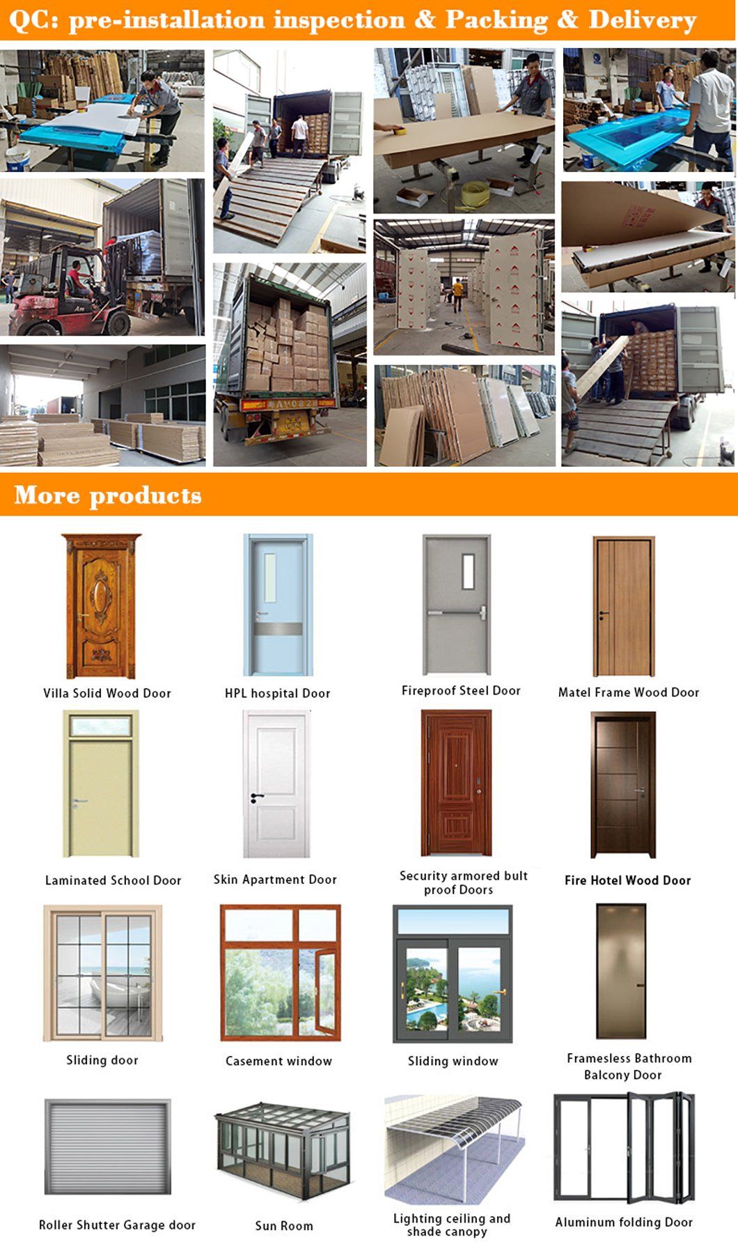 Door PVC Door Wooden Door Entrance Door Security Door Aluminium Door Steel Door