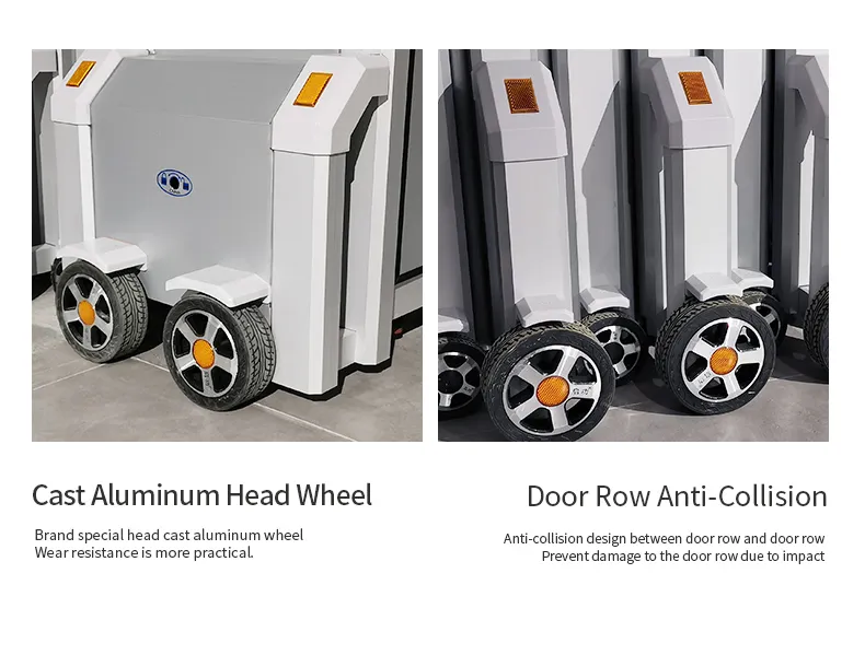 Doors for Factory Automatic Retractable Gate Aluminum Alloy Modern Electric Fence Door