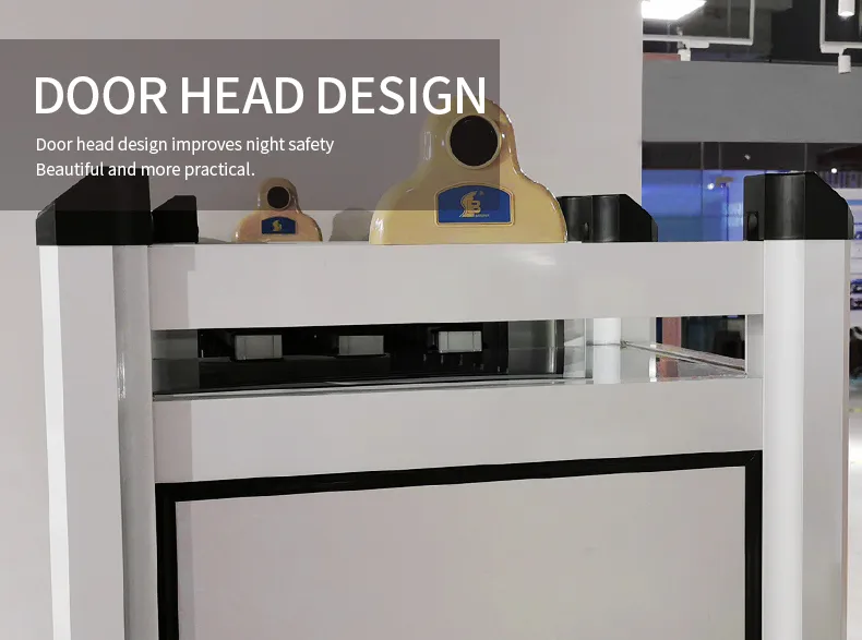 Doors for Factory Automatic Retractable Gate Aluminum Alloy Modern Electric Fence Door