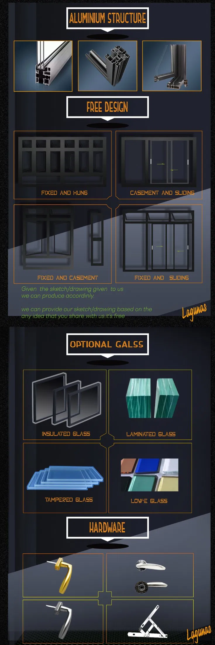 Double Glazing Bi Fold Door Accordion Aluminum Glass Patio Exterior Bifold Doors