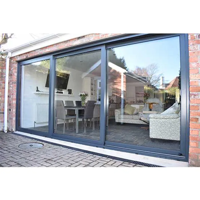 Durable Enduring Modern Germany Schuco Double Glazing Sliding Door